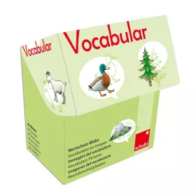 Vocabular Wortschatzbilder-Box: Tiere, Pflanzen, Natur