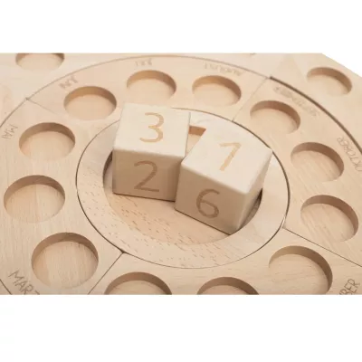 Holzspielzeug, Würfel, Holzwürfel, Jahreszeiten-Spiel, Ton?