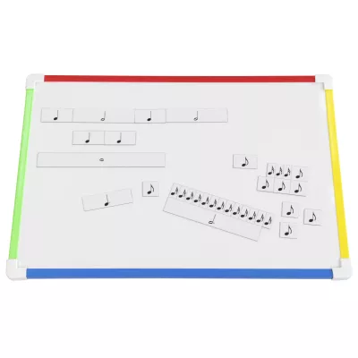 whiteboard, magnetisch, musik, notizen, kacheln