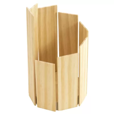 Holzständer, Kunstholz, Vasenständer, Holz Design, Holzgefäß