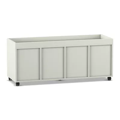 Sideboard, Aufbewahrung, Schrank, Weiß, Rollen