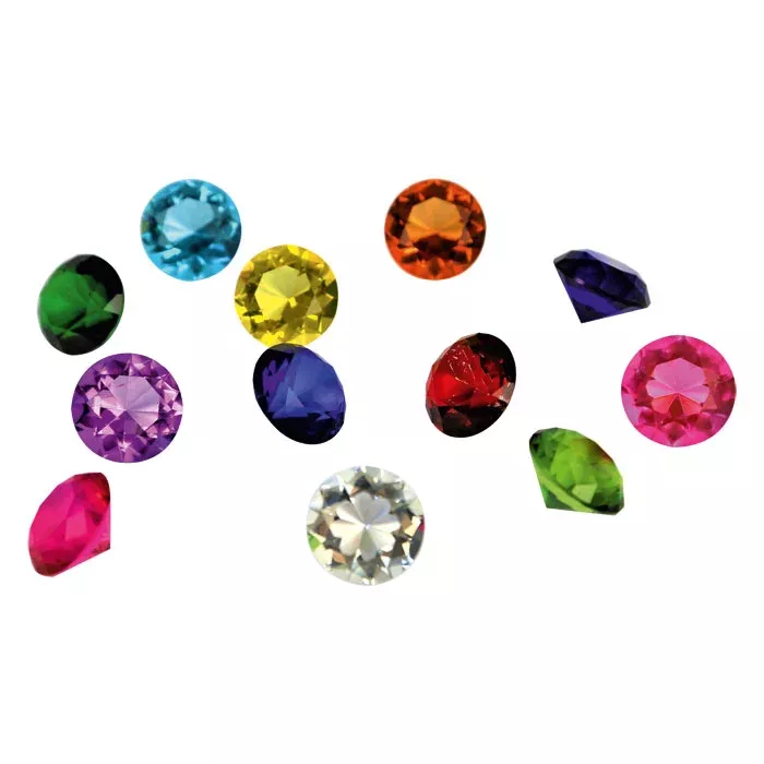 bunte steine, facettiertesteine, diamanten ersatz, glassteine, farbsteine