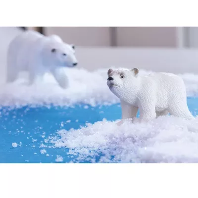 Eisbär, Schneeeis, Tierfigur, Spielzeugfigur, Polarfigur