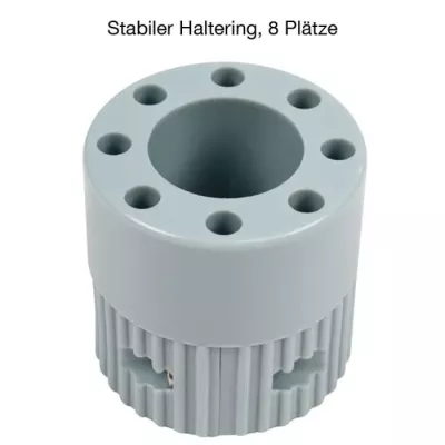 Stabiler Haltering, 8 Plätze, Halterung, Gleiter, Werkzeughalter
