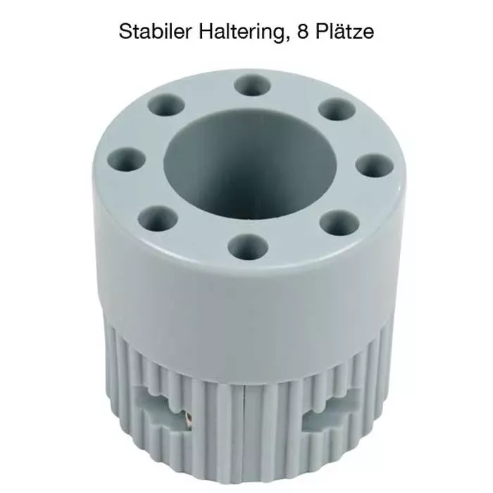 Stabiler Haltering, 8 Plätze, Halterung, Gleiter, Werkzeughalter