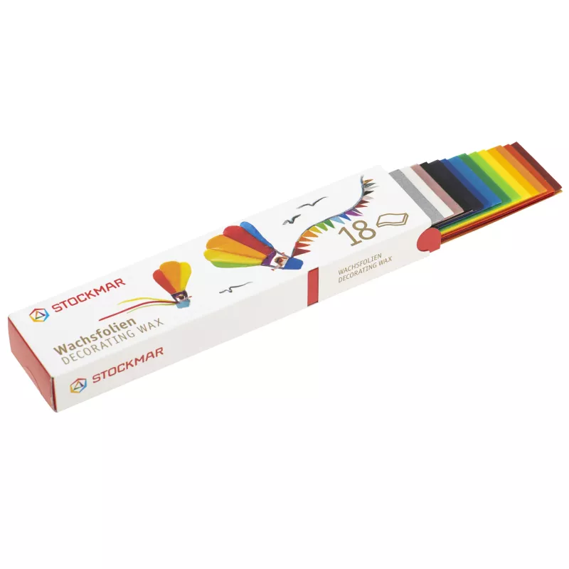 Wachsfolien, Dekorationswachs, Farbenpalette, Wachspaletten, Dekorationswerkzeug