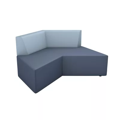 Ecksofa, Wohnzimmersofa, Eckcouch, Blaues Sofa, Sitzgruppe