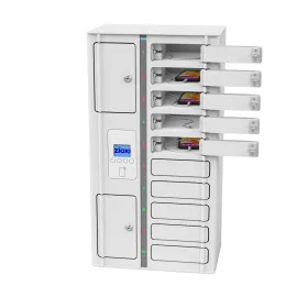 zioxi Volt – onView Smartphone-Spind, 10 Geräte USB-A-Anschluss, MiFare-RFID