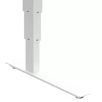 Regalstütze, Stahlstaub, Weißes Möbelstück, Teleskopbeine, Verstellbares Bein