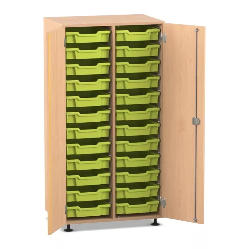 Schubladenschrank, Aufbewahrung, Küchenschrank, Grüne Boxen, Lagerregal