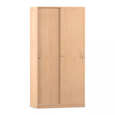 Schrank, Kleiderschrank, Holz Look, Zweiflügeltür, Möbel