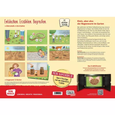 Bildserie, Kinderbuch, Illustrationen, Gartenprojekt, Kamishibai