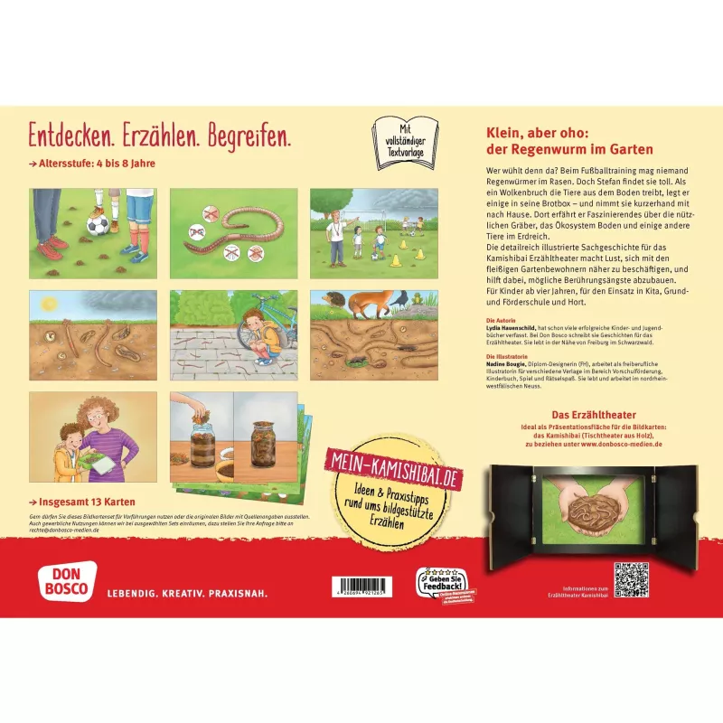 Bildserie, Kinderbuch, Illustrationen, Gartenprojekt, Kamishibai