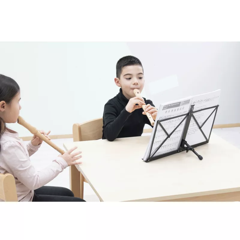 Blockflöte, Kinderinstrument, Musikinstrument, Holzblockflöte, Notenständer