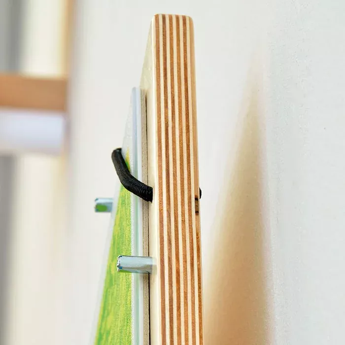Surfboard, Board, Wooden, Streifen, Finless