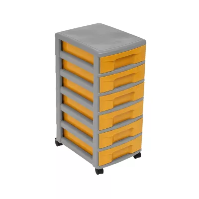 Flexeo® Container-System mit 6 flachen Boxen