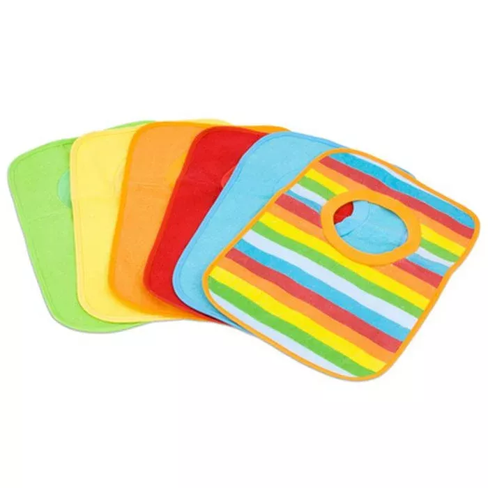 bibs, baby bib, babi bib?, absorbent bib, colorful stripes