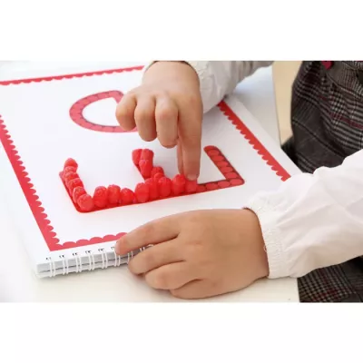 Kinder, Lernspiel, Buch, Puzzlespiel, Knete