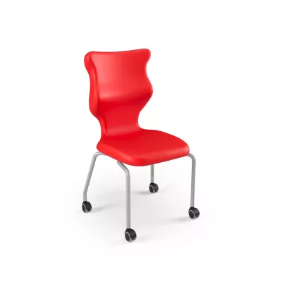 Stuhl, Rot, Rollstuhl?, Rollenstuhl?, Ergonomischer Stuhl