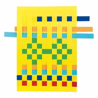 Post-it, Notizblock, Klebepunkte, Kunstinstallation, Mosaik