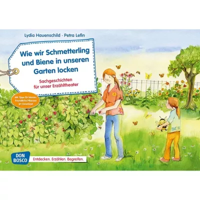 Garten, Biene, Blumen, Kinderbuch, Illustration