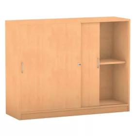 Unter-Schiebetürenschrank - ohne Mittelwand