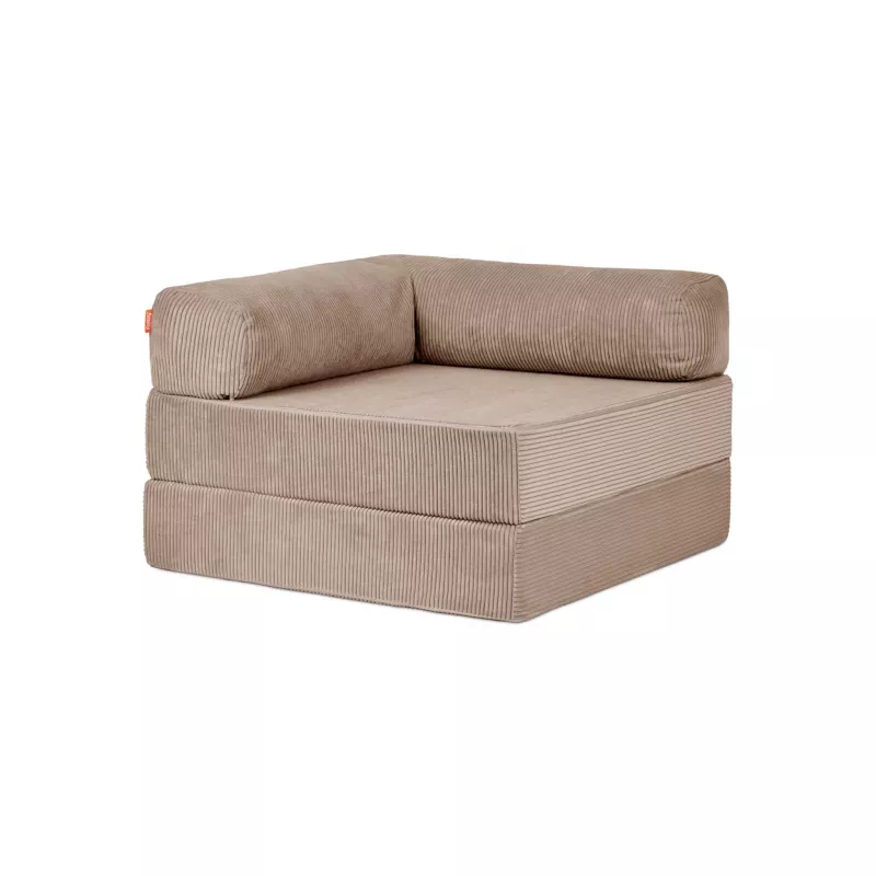 Sessel, Garnitur, Samt, Beige, Kissenrolle