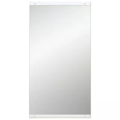 Spiegel, Spiegeltür, Wandspiegel, Silber, groß