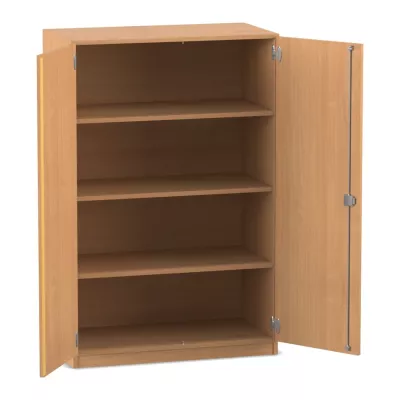 Schrank, Regal, Schranktür, Holzoptik, Regalboden