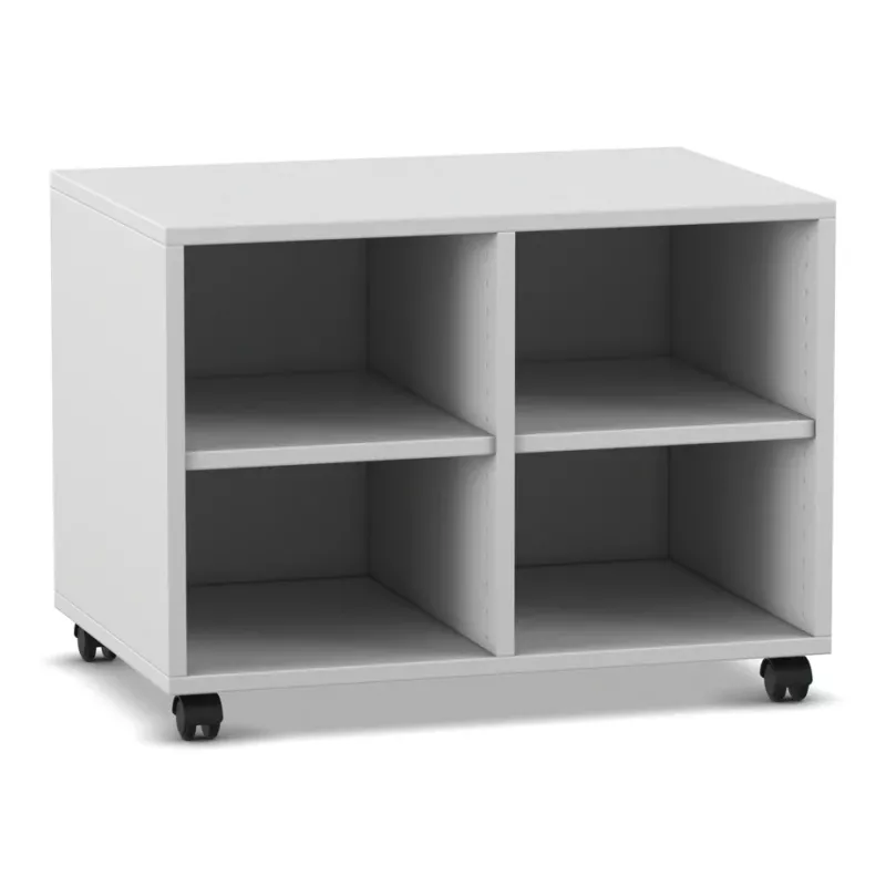 Rollcontainer, Schubladenregal, Mobiler Schrank, METALL, Grau
