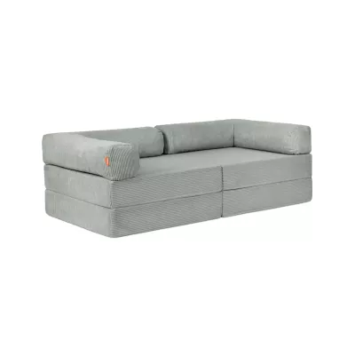 Sofa, Wohnsofa, Ecksofa, Stoffsofa, Grau