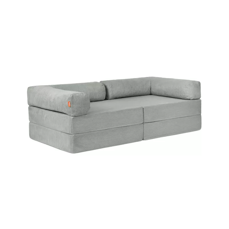 Sofa, Wohnsofa, Ecksofa, Stoffsofa, Grau