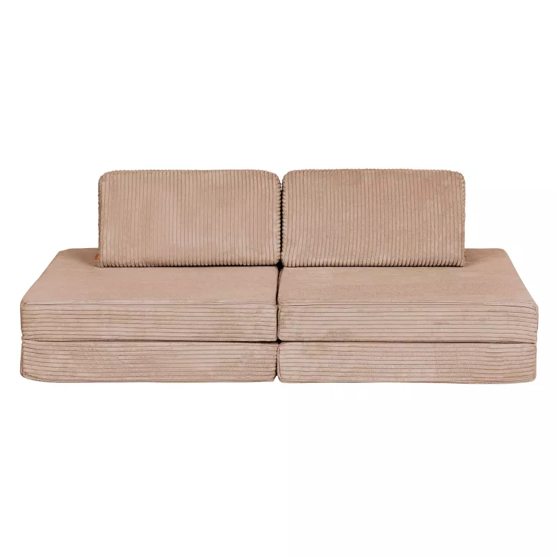 Sofa, Couch, Beige, Kordstoff, Modular
