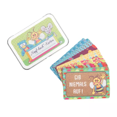 Kartenkartenspiel, Motivkarten, Kinderkarten, Motivation, Aufmunterung