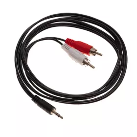Audio-Kabel 2x Cinch/3,5mm Klinke