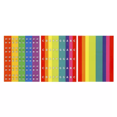 farbe, Bunt, Streifen, Lernmaterial, Piano-ähnlich