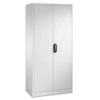 Schrank, Metallschrank, Doppeltür, Schrank mit Griff, Lagerbehälter