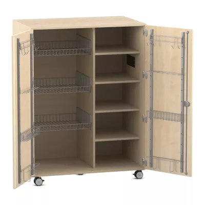 Küche Schrank, Küchenschrank, Schubladenböden, Metallgitter, Rollschrank