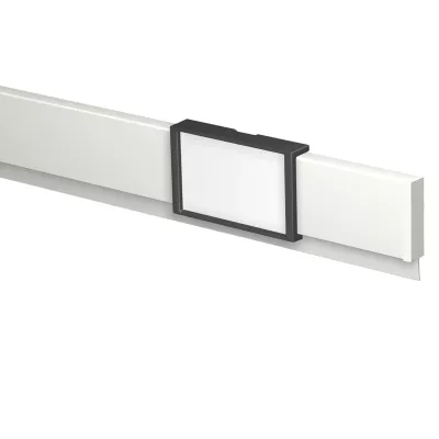 Rahmen, Griff, Wandmontage, Rechteckig, Weißes Panel