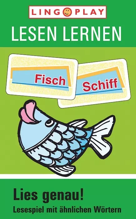 Fisch, Schiff, Karte, Wortspiel, Lernspiel