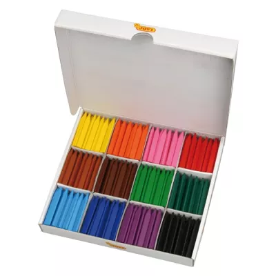 Pastellstifte, Farbstifte, Kreativset, Kartonbox, buntes Sortiment