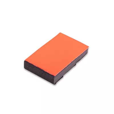 Schwarz, Orange, Schwamm, Kantenreinigungsblock, Putzblock
