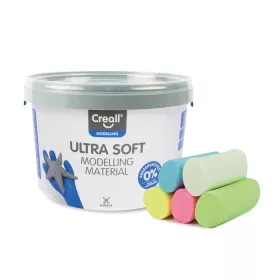U3-Modellierknete im Eimer, 5 Farben