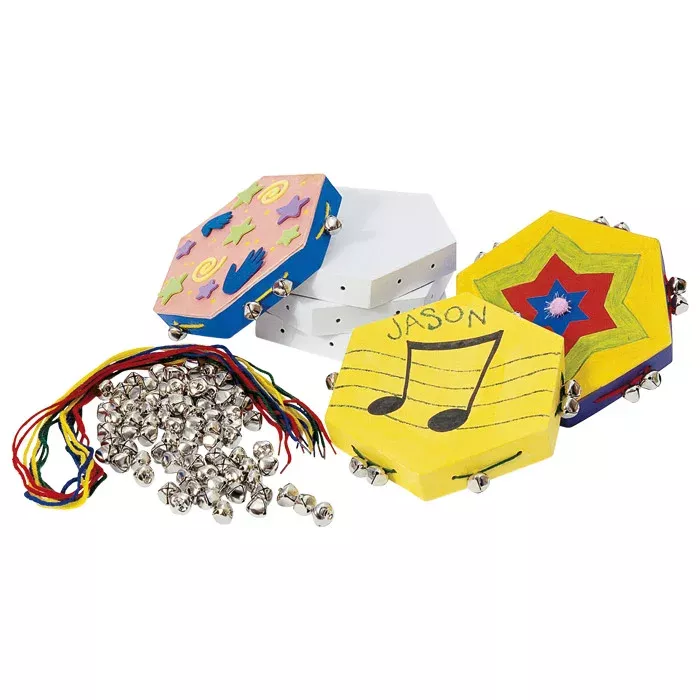 Instrument, Musiknote, Glöckchen, Handglocke, Kinderpercussion