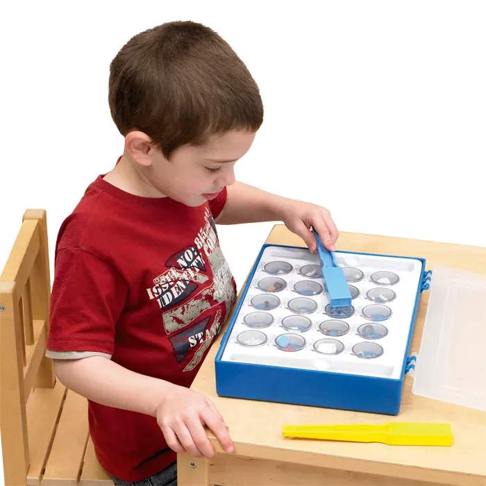 Kinderspielzeug, Lernspiel, Kühlhalter, Tischspiel, Farbige Teile