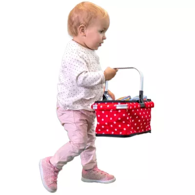 baby, Picknick, Korb, Pünktchen?, rosa