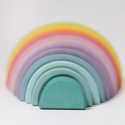 Regenbogen, Bogen, Holz, gestapelt, Bogen