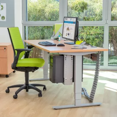 Flexeo® Schreibtisch, höhenverstelbar