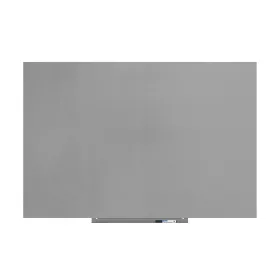 Langflächen-Whiteboard, Farbe silber