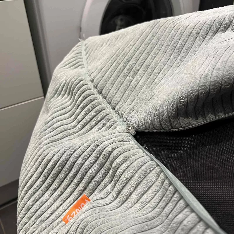 Kordoberstoff, Jacke, Grau, Reißverschluss, Pullover
